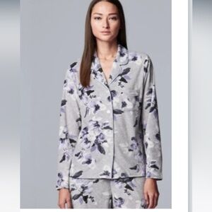 SIMPLY VERA ⭐️ fleece pajama set